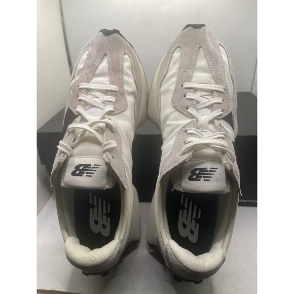 Women's New Balance WS327FE Sea Salt/White/Black Suede Size 9 - Picture 5 of 10